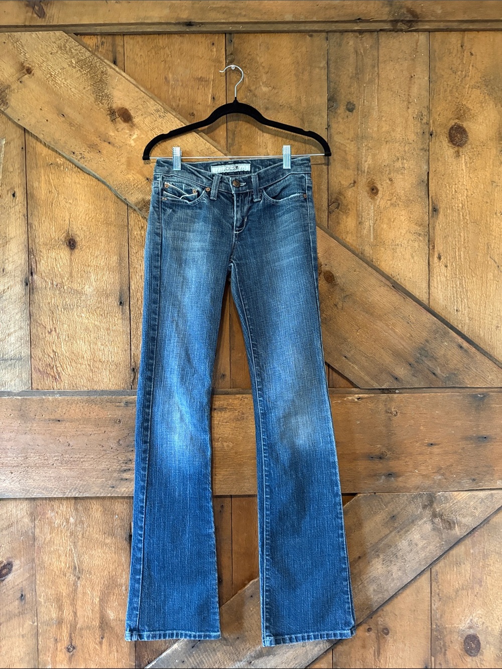 Joe’s Jeans Vintage Made in USA Bootcut Flare Jeans Size 25 Dark Wash Y2K